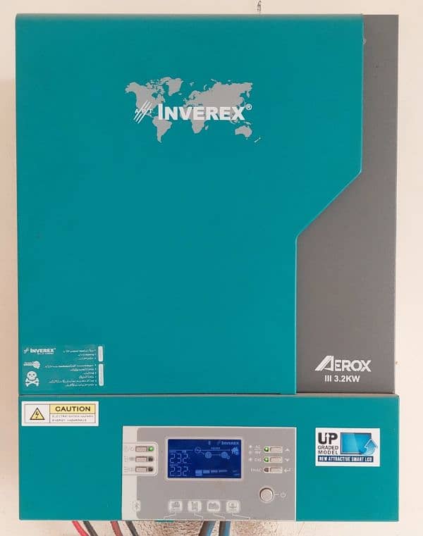 3.2 kw inverex inverter with batteries 0