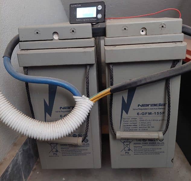 3.2 kw inverex inverter with batteries 1