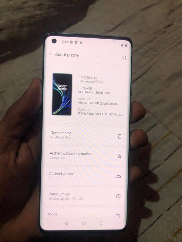 Oneplus 8pro Dua Sim aproved  8/128 6