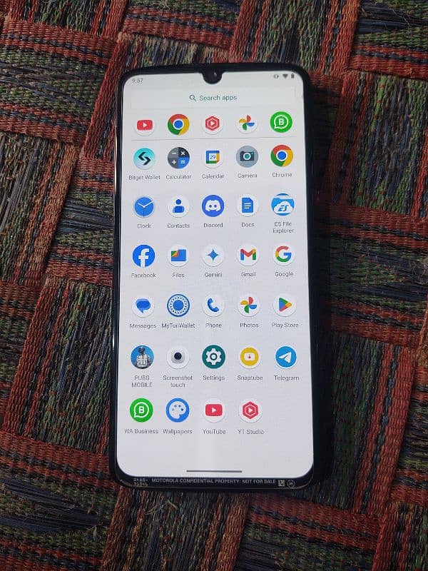 Moto Z4 Non PTA Mobile Best Condition 4/128 1
