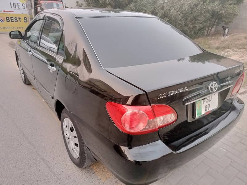 HOME USED TOYOTA COROLLA SE SALOON VERY NEAT & CLEAN 0300 9659991 9