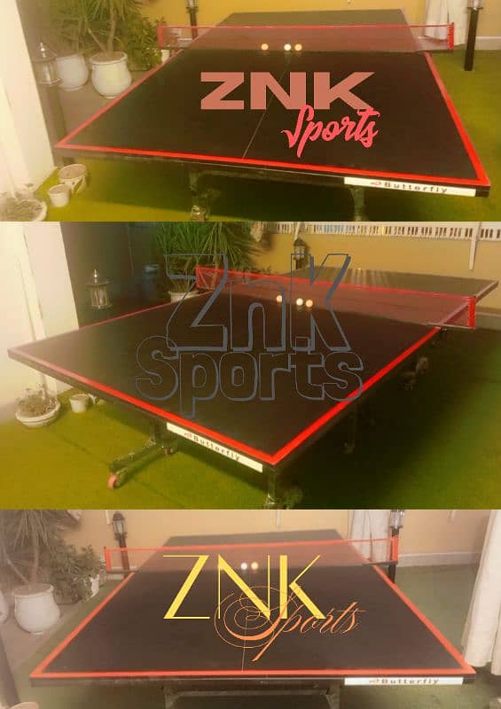 Black colour Table tennis table 3