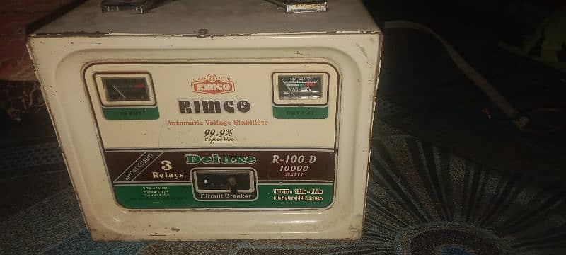 RIMCO 10000 WATT STEPLIZER FOR SALE 0