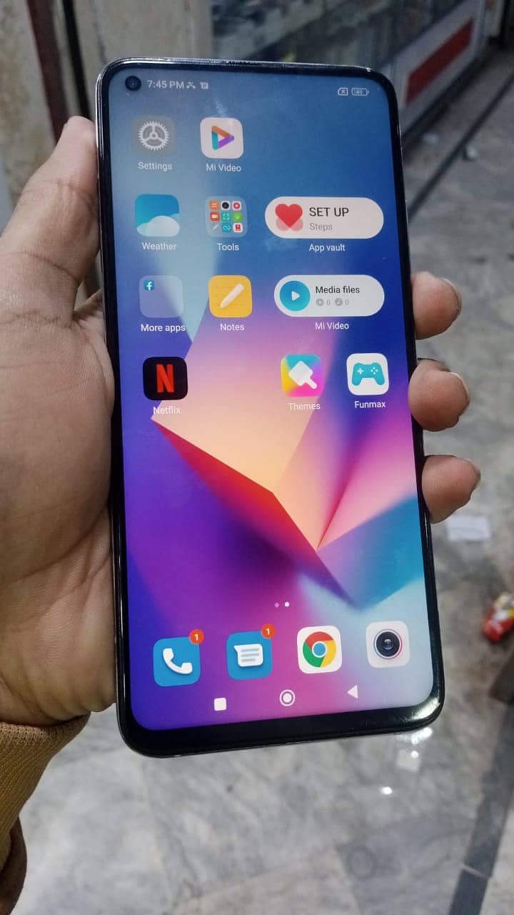 Mi10t mobail 128 gb rom 8+3 gb ram best for pubg pta official approve 1