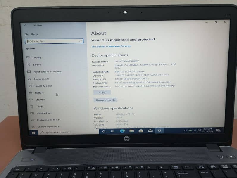 HP Probook 450 G1 7