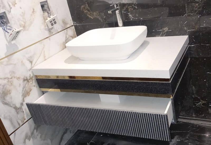 Vanity, Tile Vanity, Kitchen Top, Reception Counter, BankConter 1