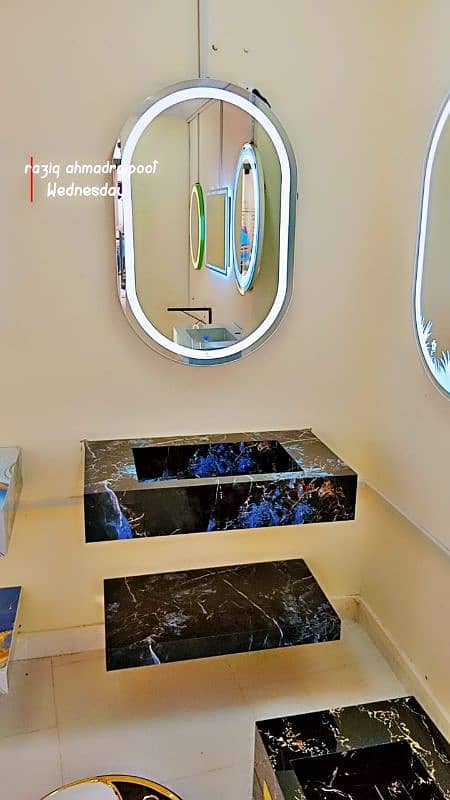 Vanity, Tile Vanity, Kitchen Top, Reception Counter, BankConter 19