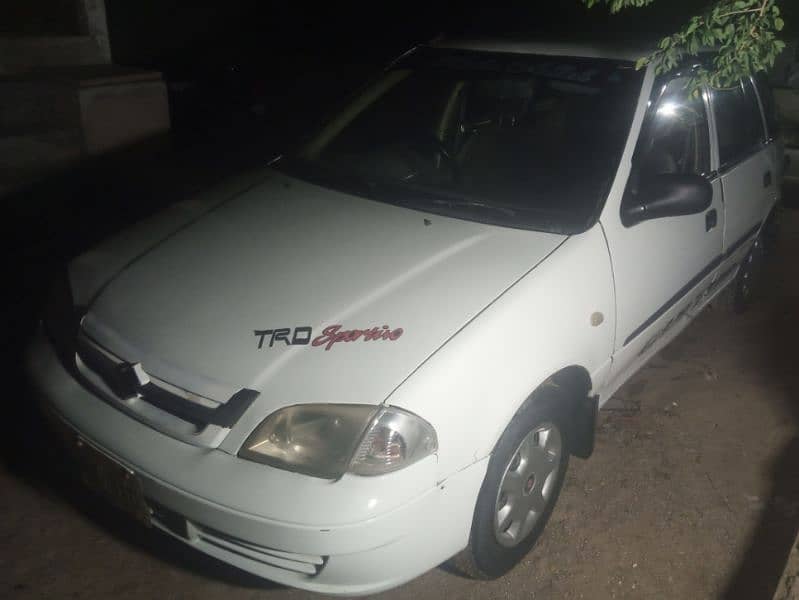 My Suzuki Cultus home used car. urgent sale. contact: 03182052593. 5