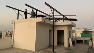 solar system instal with gadar structure