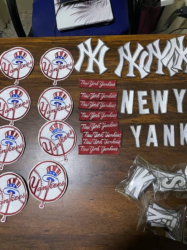 yankees jecket embroidery patch 2