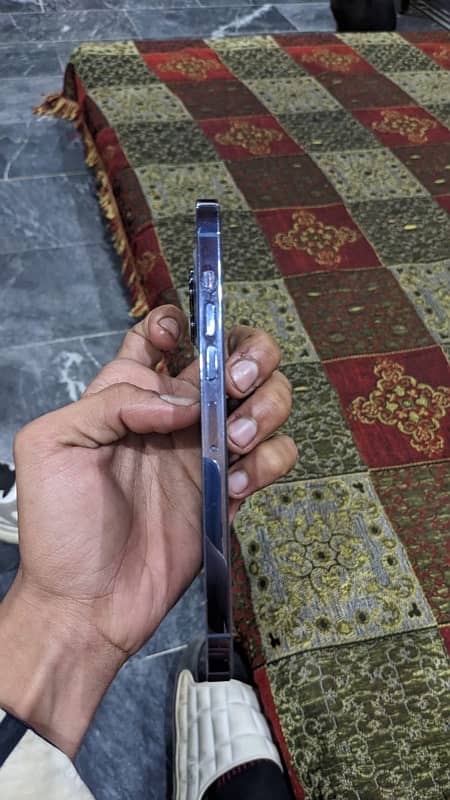 iphone 13 promax 256 gb blue physical nd E PTA approved 1