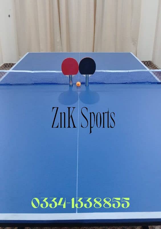 Black Colour Table Tennis Table 17