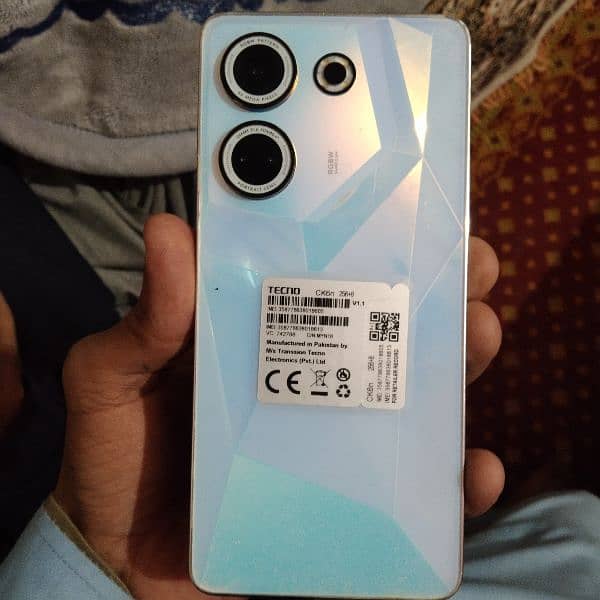 Tecno camon 20 Full box 4