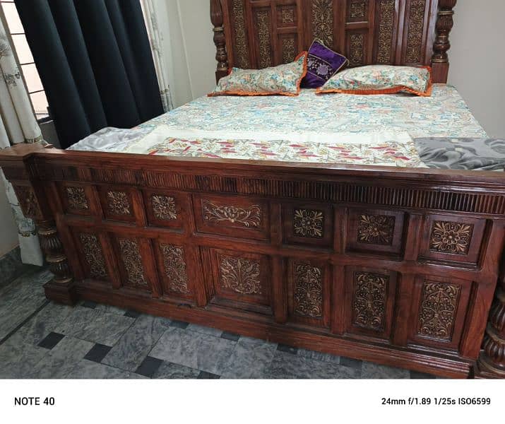 chinioty solid wooden room furniture for sale 6