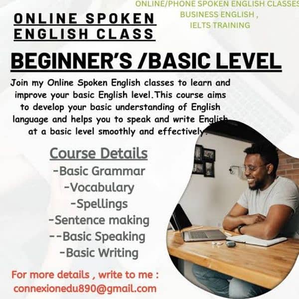 Tutor English Language (Online Classes) . 0