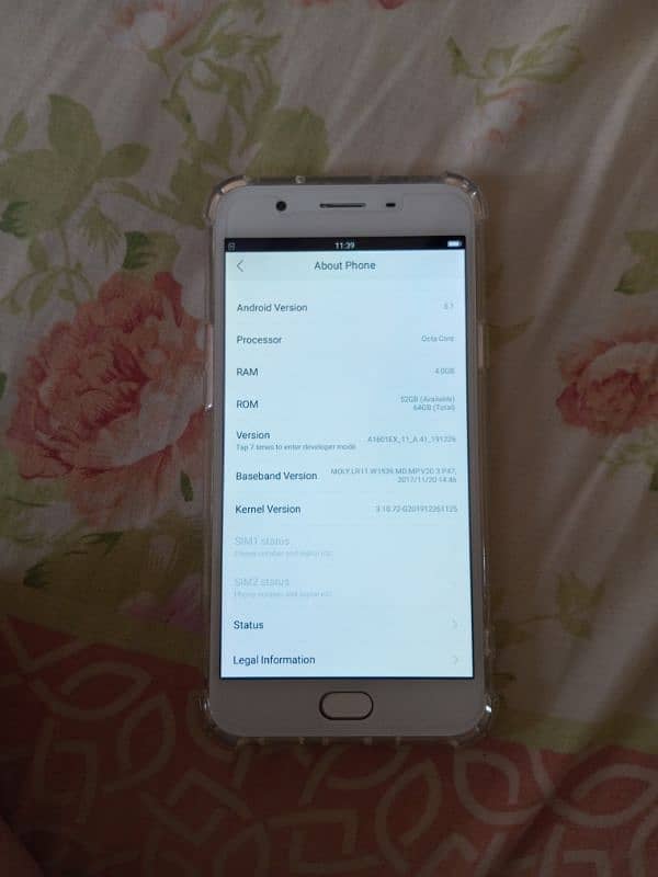 oppo f1s 4 64 urgent sale 8