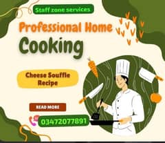 Professional Cooks, Chefs & Helpers | Reliable Male & Female Staff