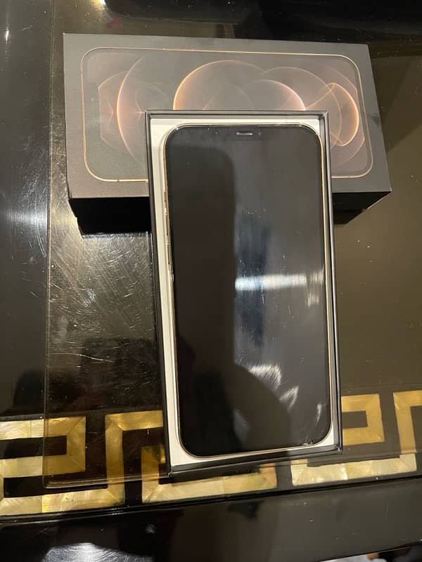 IPHONE 12 PRO MAX GOLD 256 GB PTA APPROVED 1