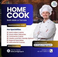 Professional Cooks, Chefs & Helpers | Reliable Male & Female Staff