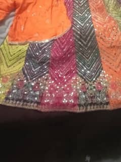 bridal mehndi lehenga hai