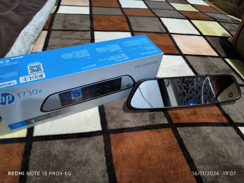 Hp cam recorder rearview mirror 1