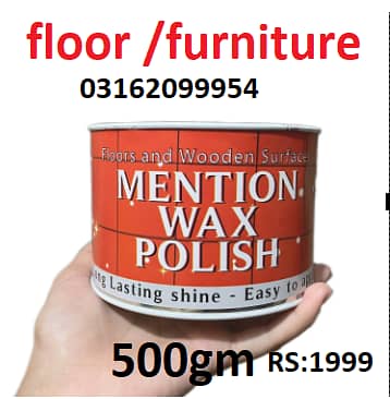 polish floor and furniture 500gm Wood Floor Polish Furniture Polish Ha 0