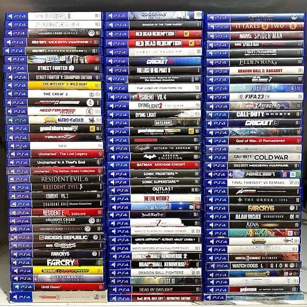 PS4 / Playstation 4 used games in 10/10 condition 0