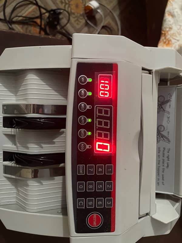 Bill counter machine Model 2108 UV/MG 5