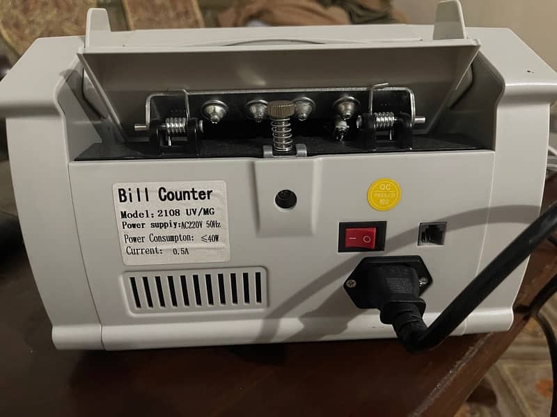 Bill counter machine Model 2108 UV/MG 8