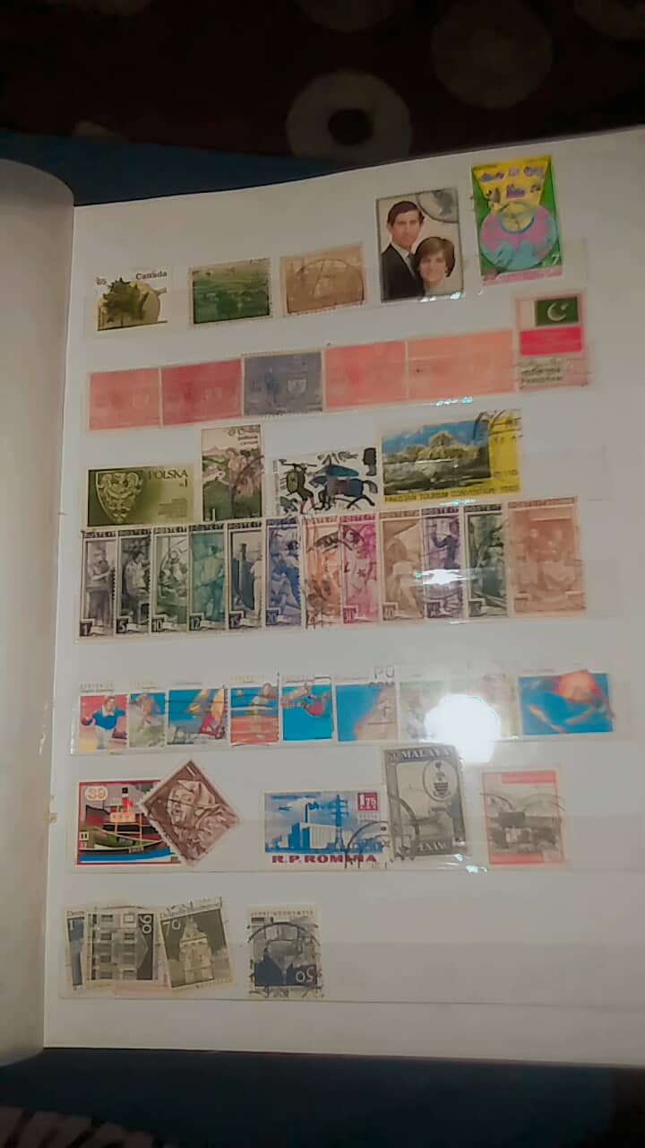 Call for price collection of stamps mix 1 album full 5