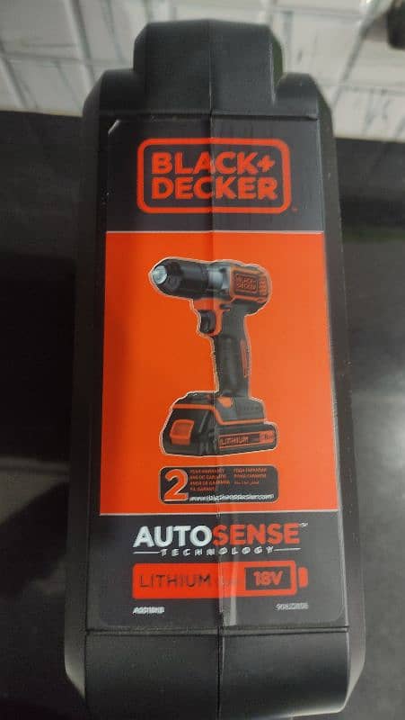 Brand New Black & Decker Cordless Drill Driver 3