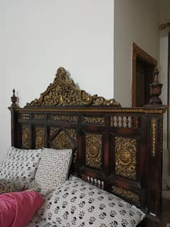 Wooden Bed King Size