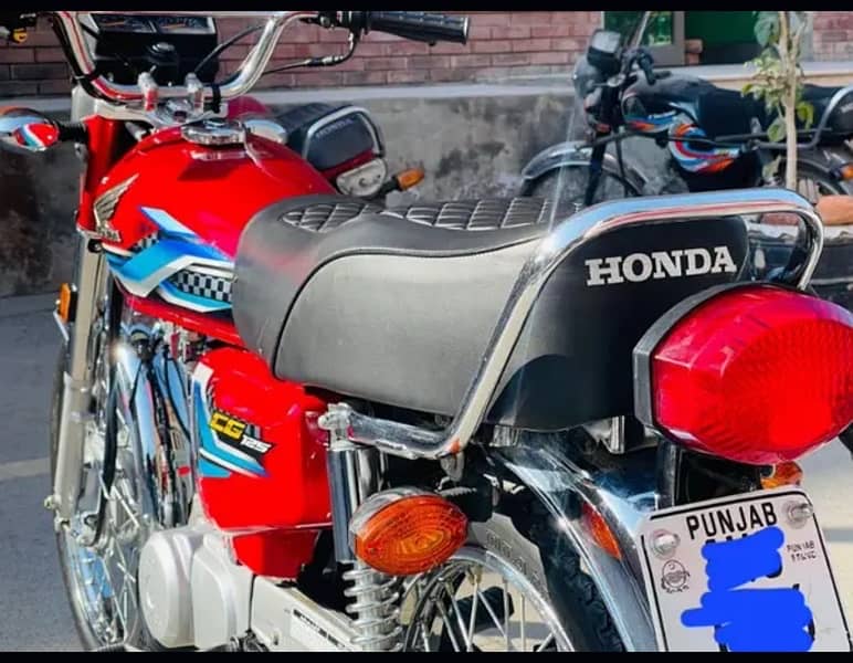 Honda 125 brand new look 2024 4