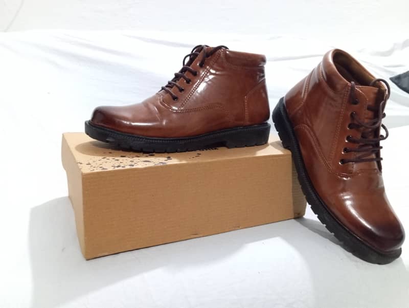 Leather Ankle Boots for Men 4