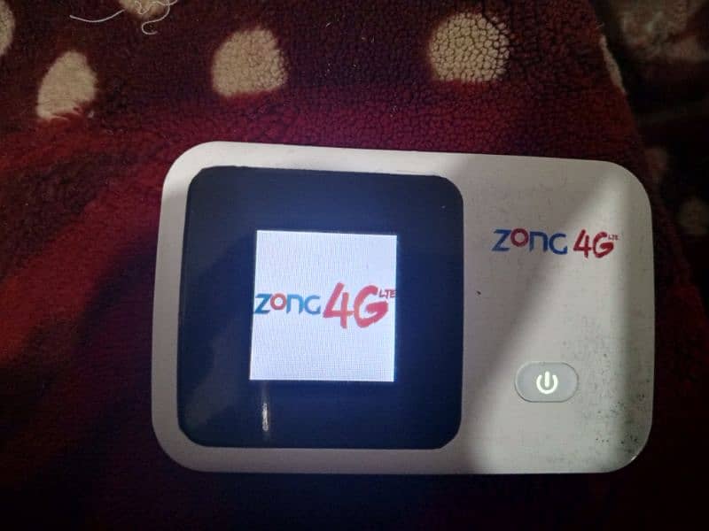 zong 4G wifi device 4