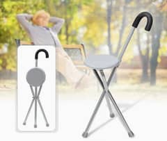 walking stick camp stool portable chair