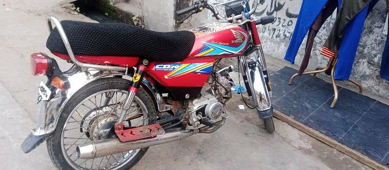 honda 70 2019 model urgent sale 4