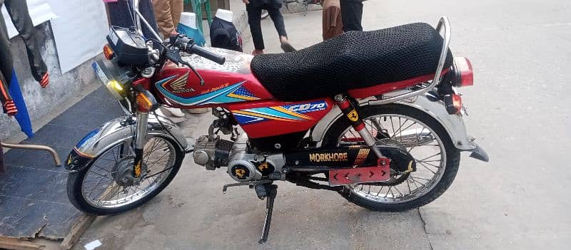 honda 70 2019 model urgent sale 5