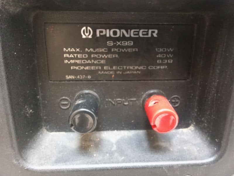 Pioneer speakers 2