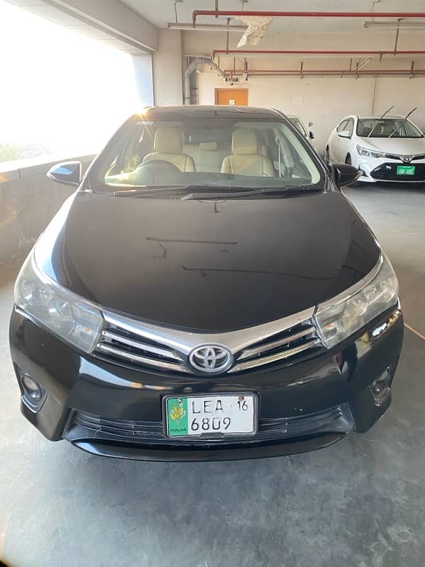 Toyota Corolla XLI 2016 1