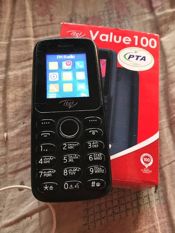 itel value 100 with box 5