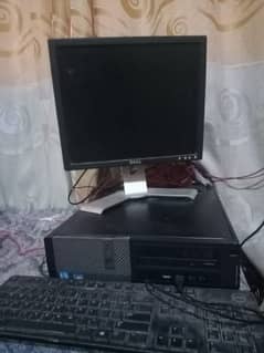 Dell LCD, CPU & keyboard used