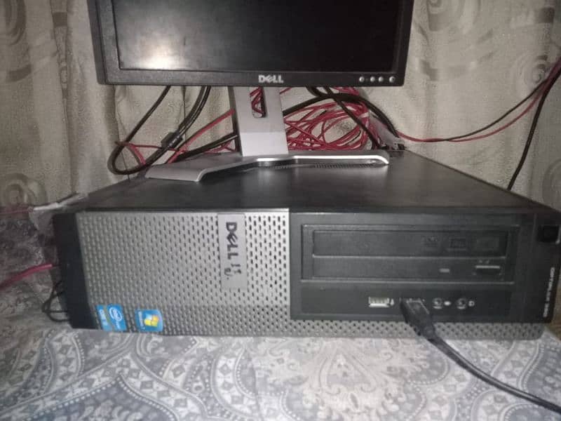 Dell LCD, CPU & keyboard used 4