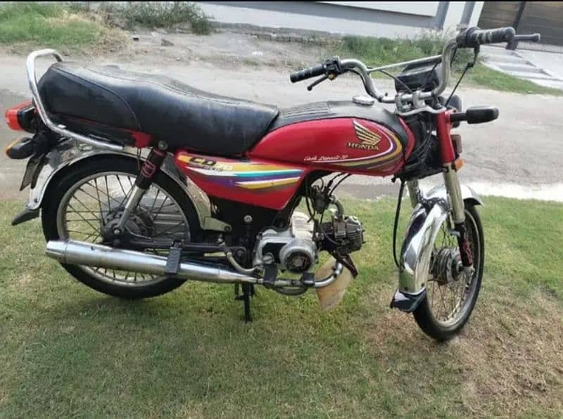 Honda cd 70 total genuine bike 2015 2016 2