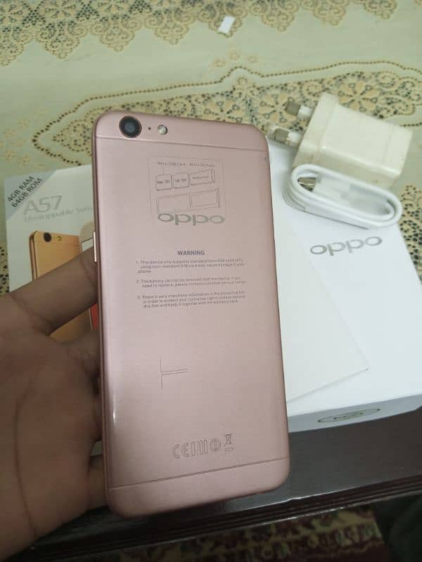 oppo a57 4gb 64gb urgent sale 03121415869 2