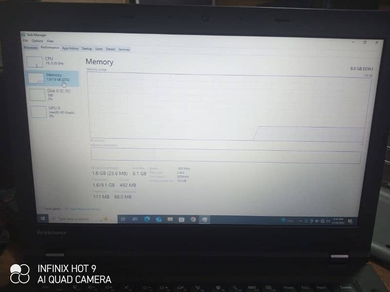 DELL I3 2ND 4GB RAM 128SSD FOR SALE. BATTERY TIMING 30 SEY 35 MINT 10