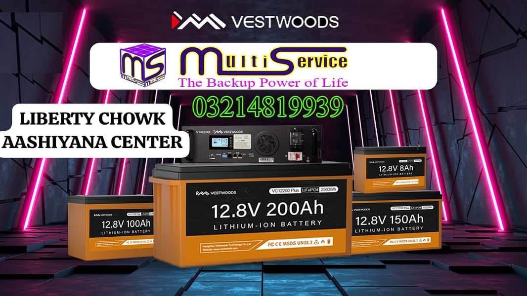 VESTWOODS Lithium Battery 11