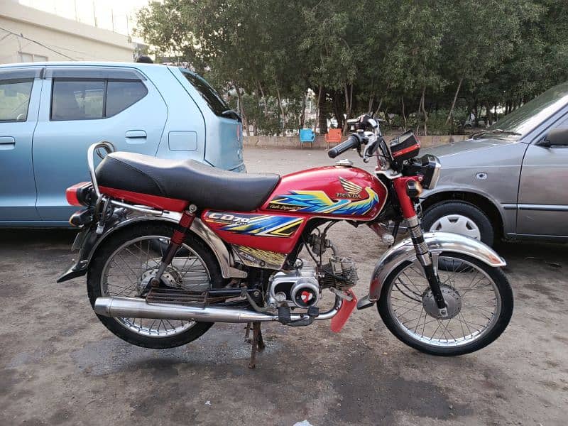 Honda CD 70 Model 2021 Registration Panjab contact 03192760937 5