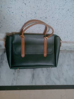 Brand new Bottle Green Hand bag