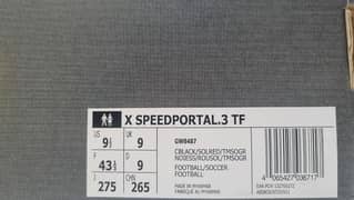 Adidas X Speedportal. 3 TF (Used)